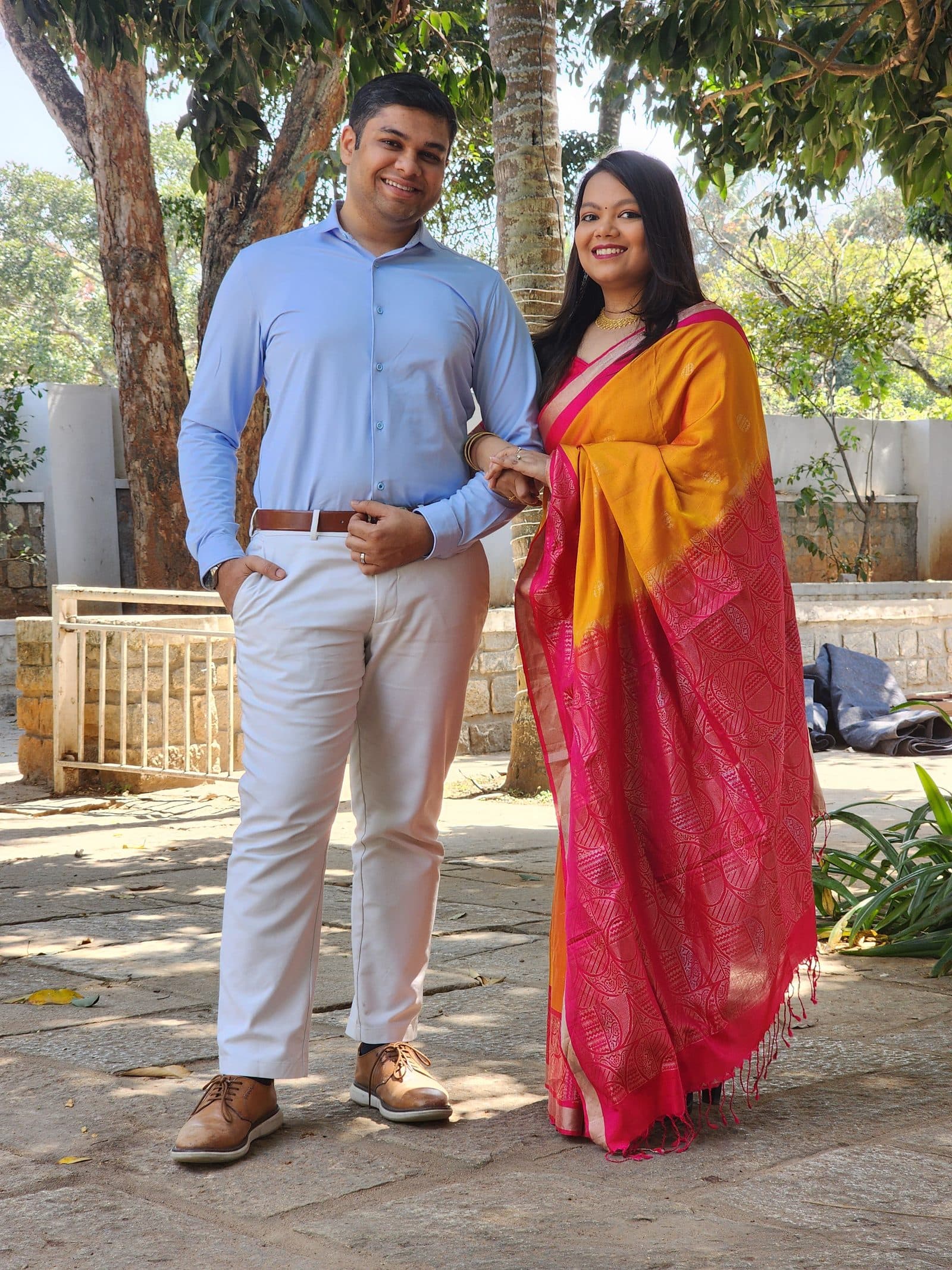 Dipam and Rajvi, founders of TinyBooks